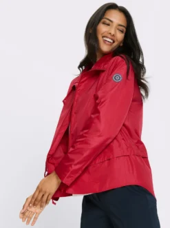 Jacke mit verstellbaren Tunnelzügen