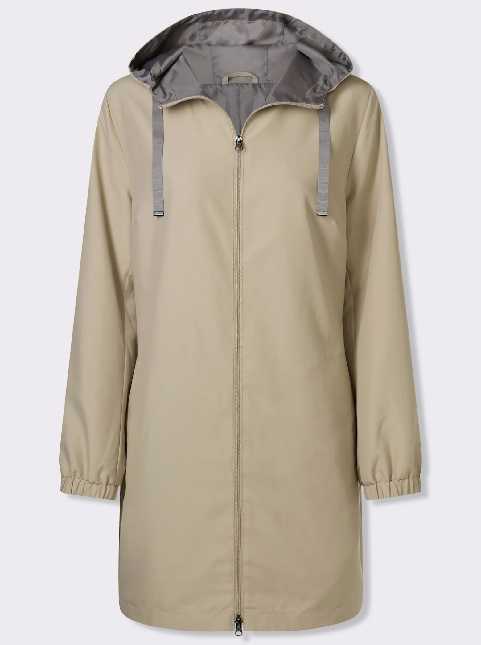 Jacke mit 2-Wege-Reißverschluss