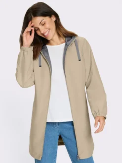 Jacke mit 2-Wege-Reißverschluss