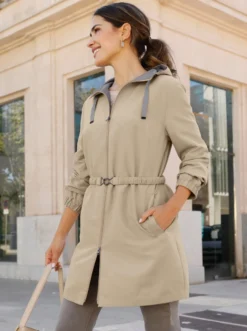 Jacke mit 2-Wege-Reißverschluss