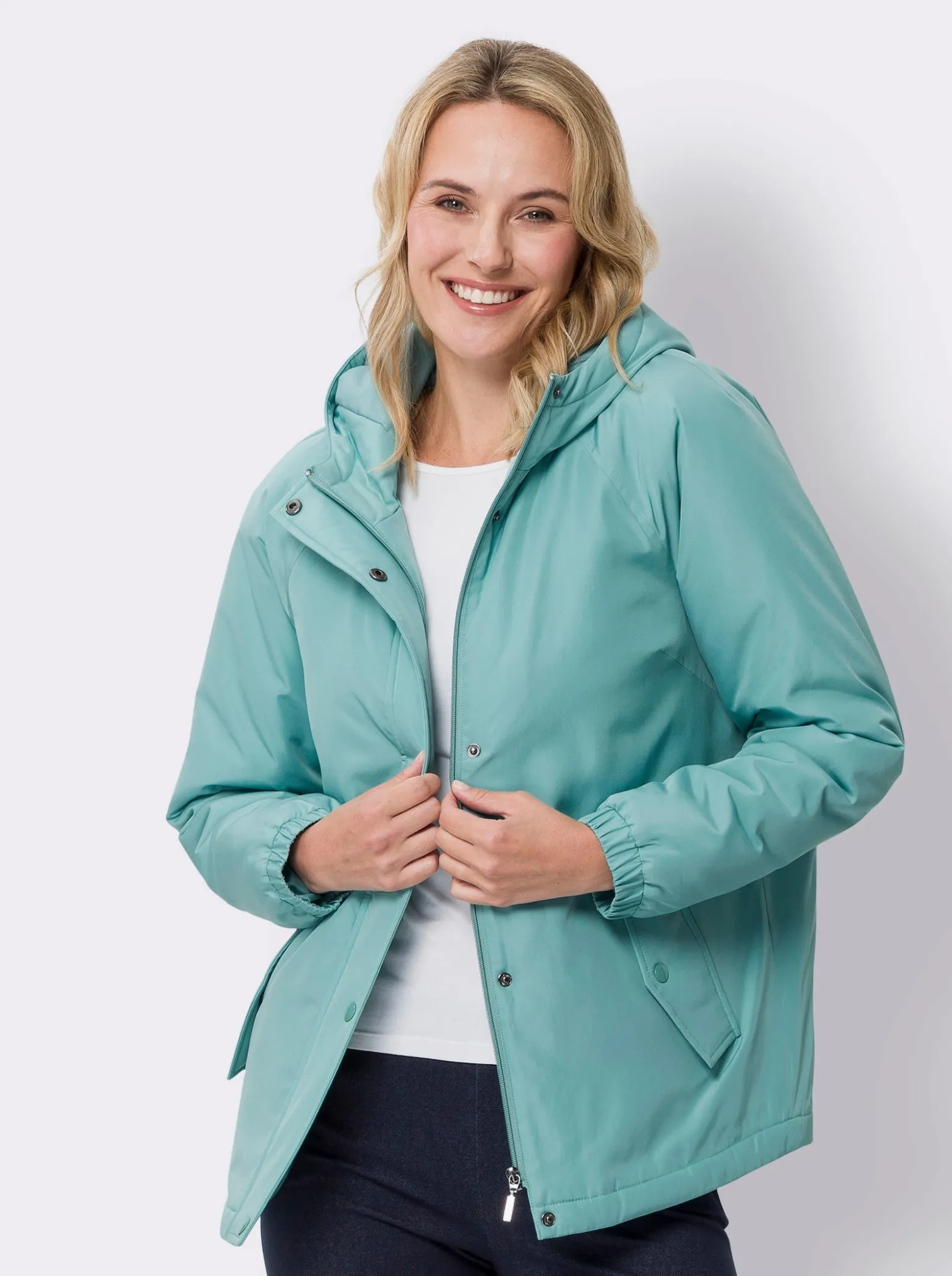 Jacke mit weitem Schnitt