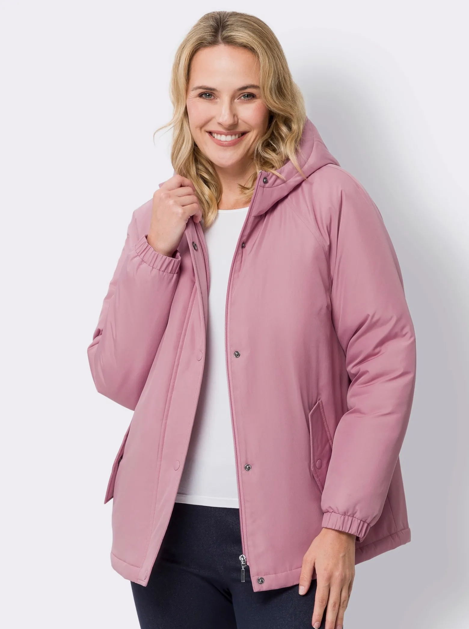 Jacke mit weitem Schnitt