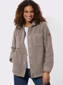 Jackenblazer aus Fleece