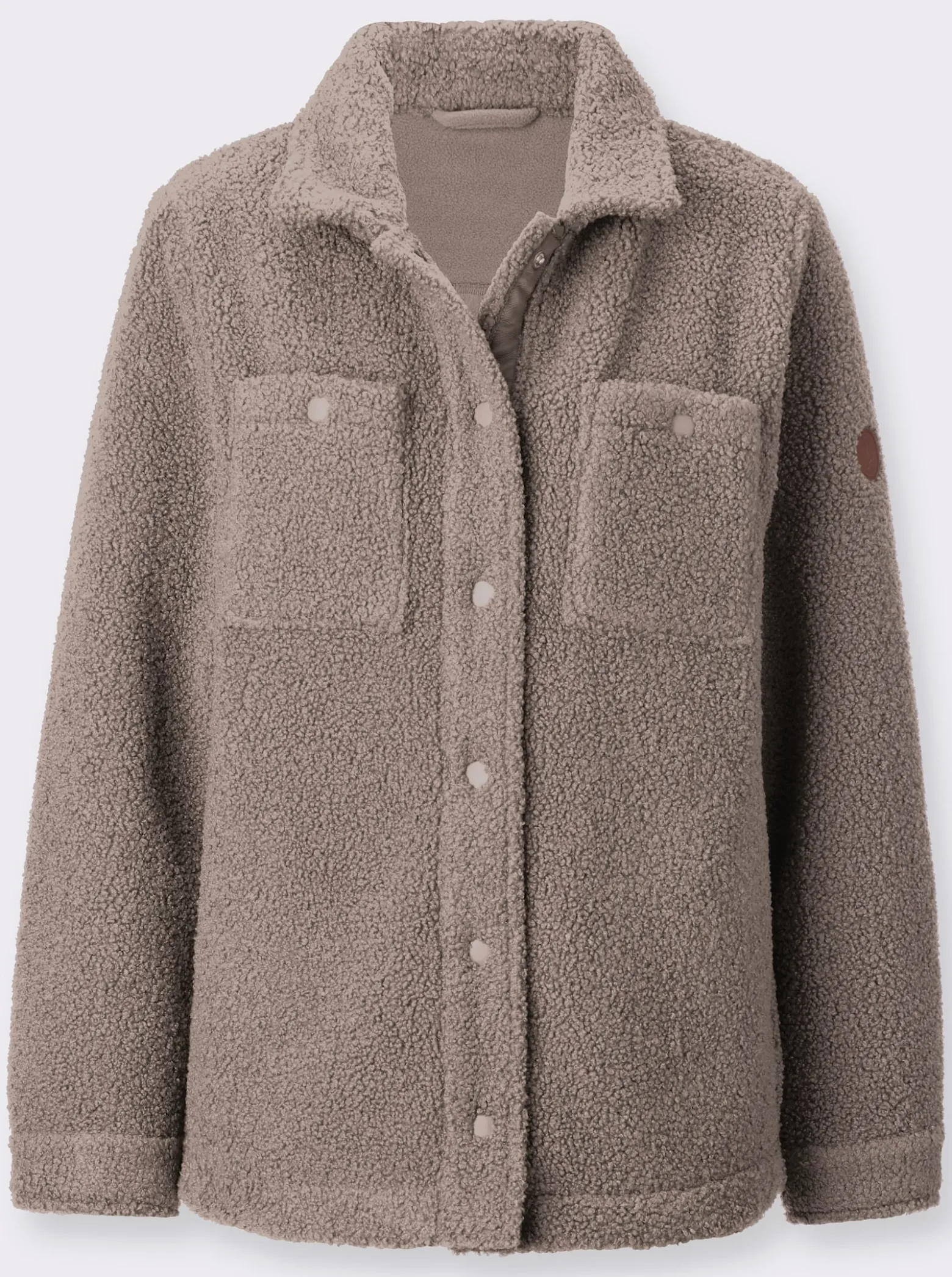 Jackenblazer aus Fleece
