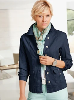 Jackenblazer in Denim-Optik