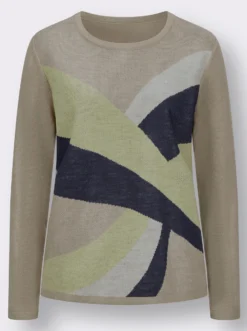 Jacquard-Pullover in pflegeleichter Qualität