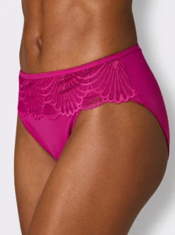 Jazzpants mit floraler Spitze