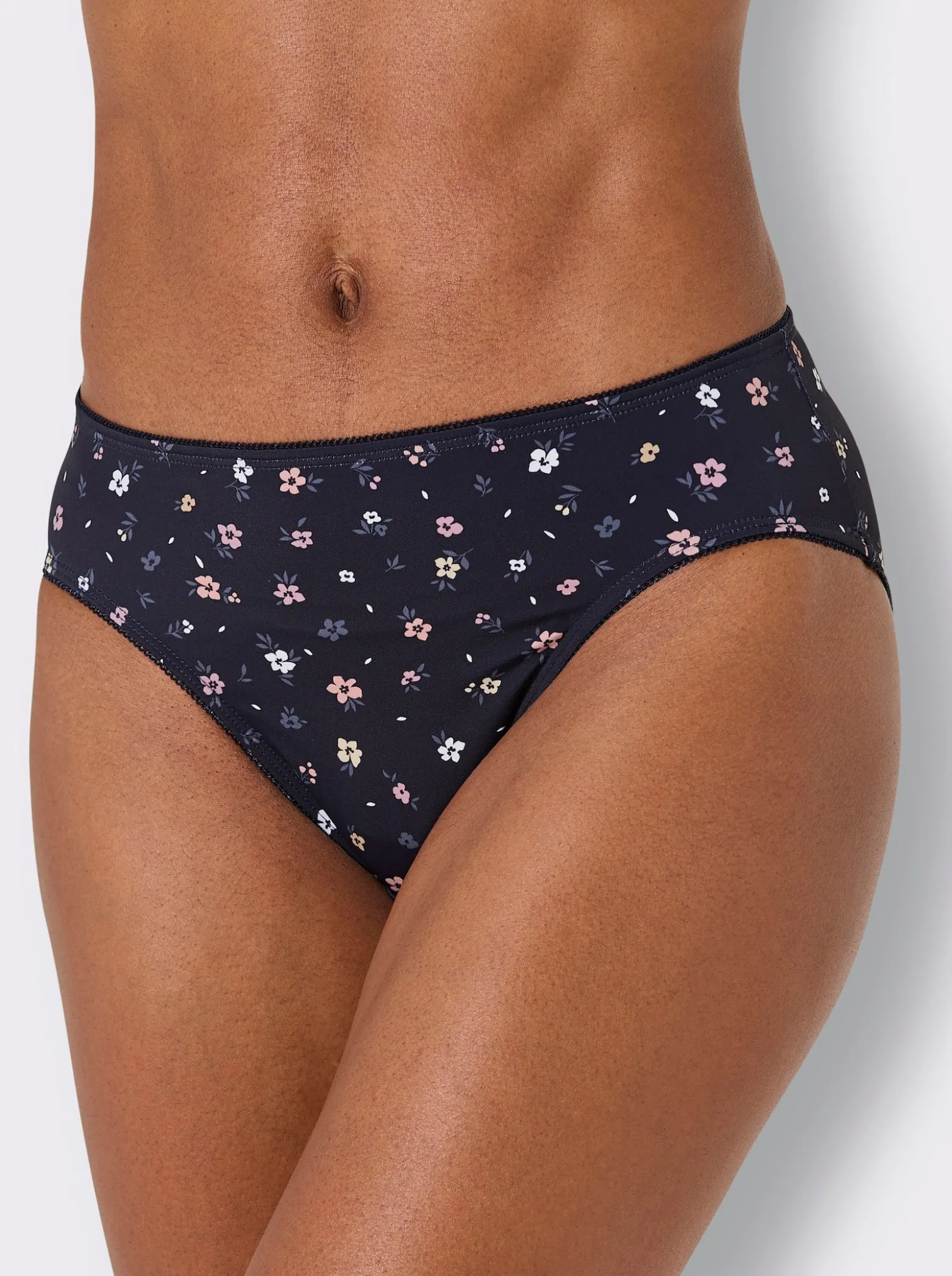 Jazzpants mit Mäusezähnchenborte