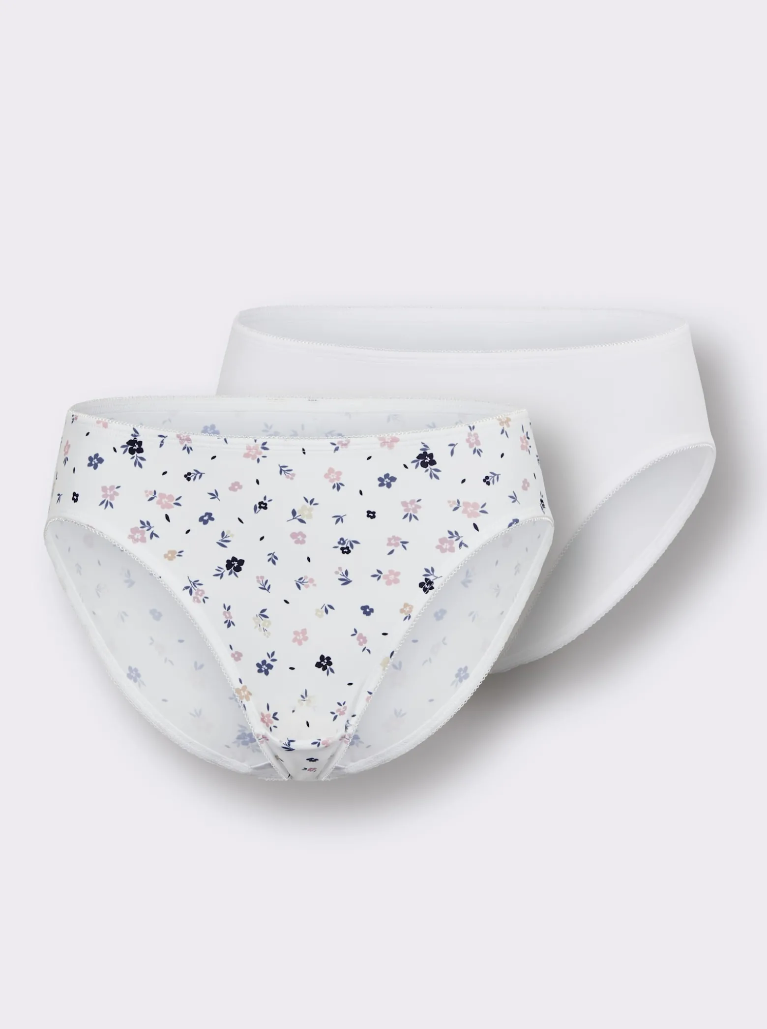 Jazzpants mit Mäusezähnchenborte