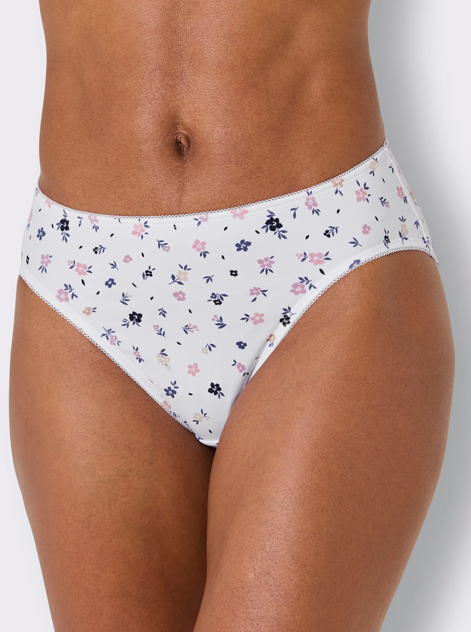 Jazzpants mit Mäusezähnchenborte