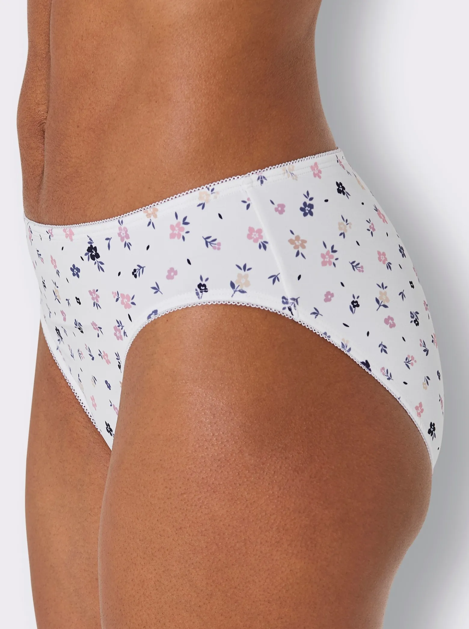 Jazzpants mit Mäusezähnchenborte