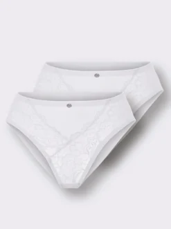 Jazzpants mit Spitzeneinsatz