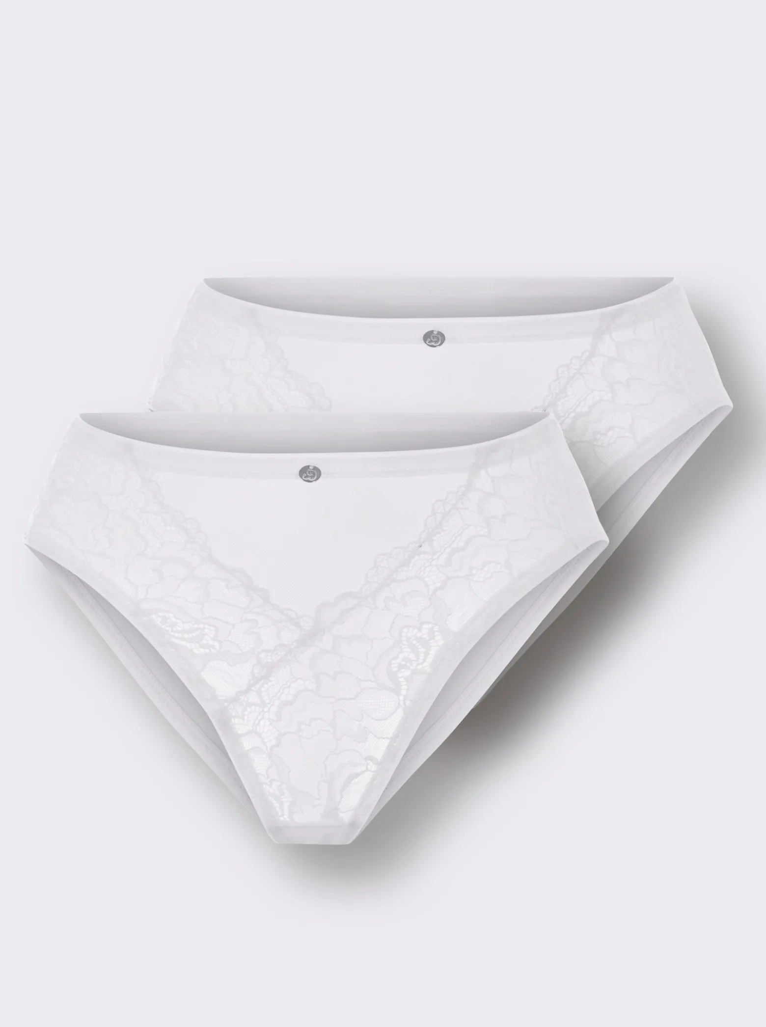 Jazzpants mit Spitzeneinsatz