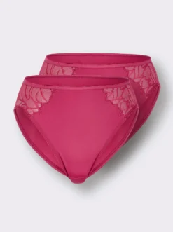 Jazzpants mit transparenter Spitze