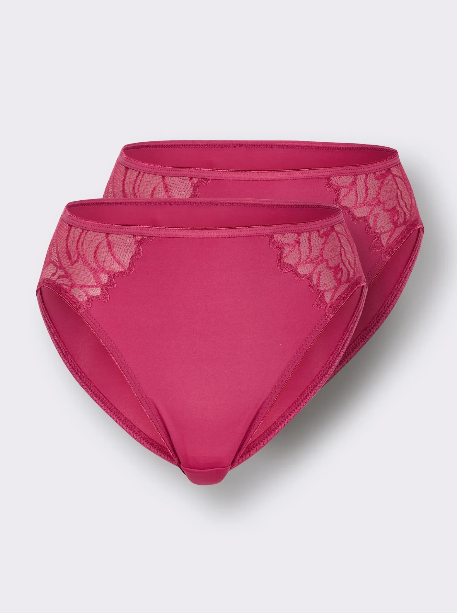 Jazzpants mit transparenter Spitze