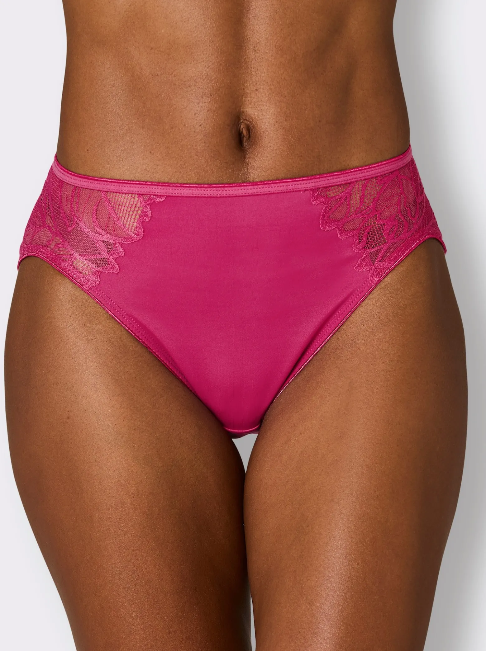 Jazzpants mit transparenter Spitze