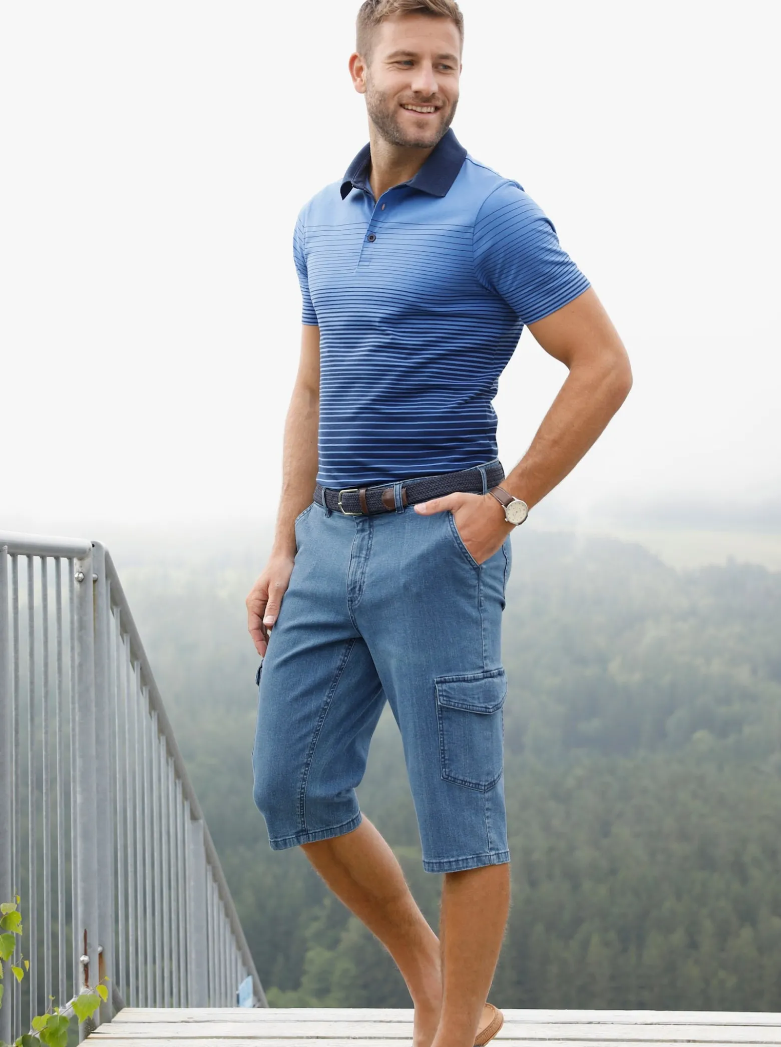 Jeansbermudas