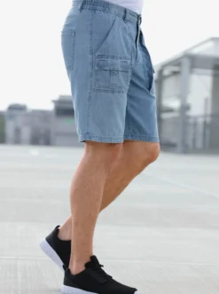 Jeans-Bermudas
