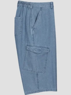 Jeansbermudas mit 6 Taschen