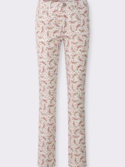 Jeans im floralen Dessin