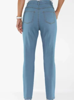 Jeans im Paperbag-Schnitt