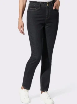 Jeans im Paperbag-Schnitt