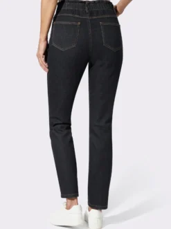 Jeans im Paperbag-Schnitt