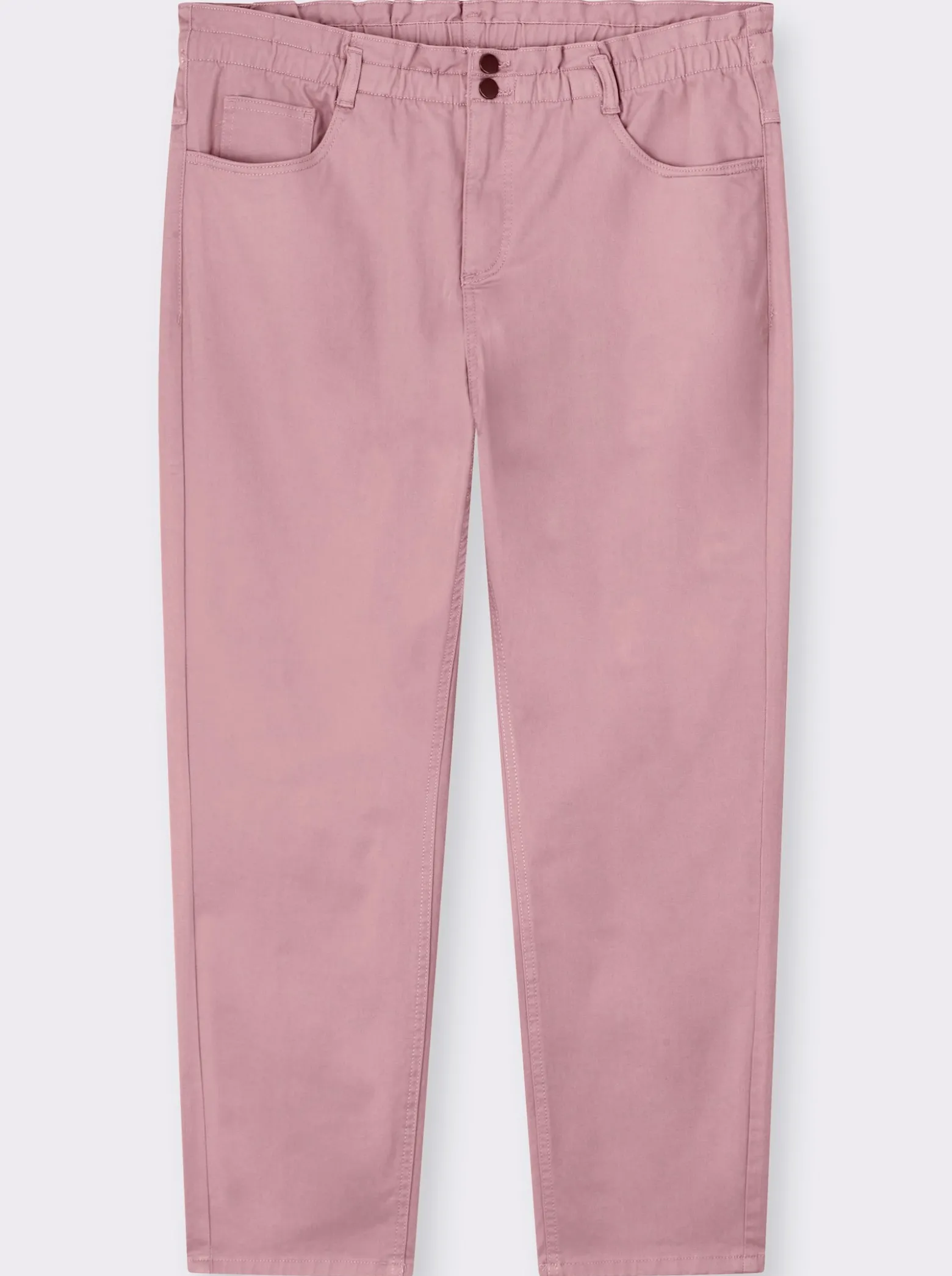 Jeans im Paperbag-Schnitt