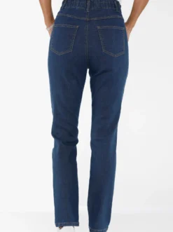 Jeans im Paperbag-Schnitt