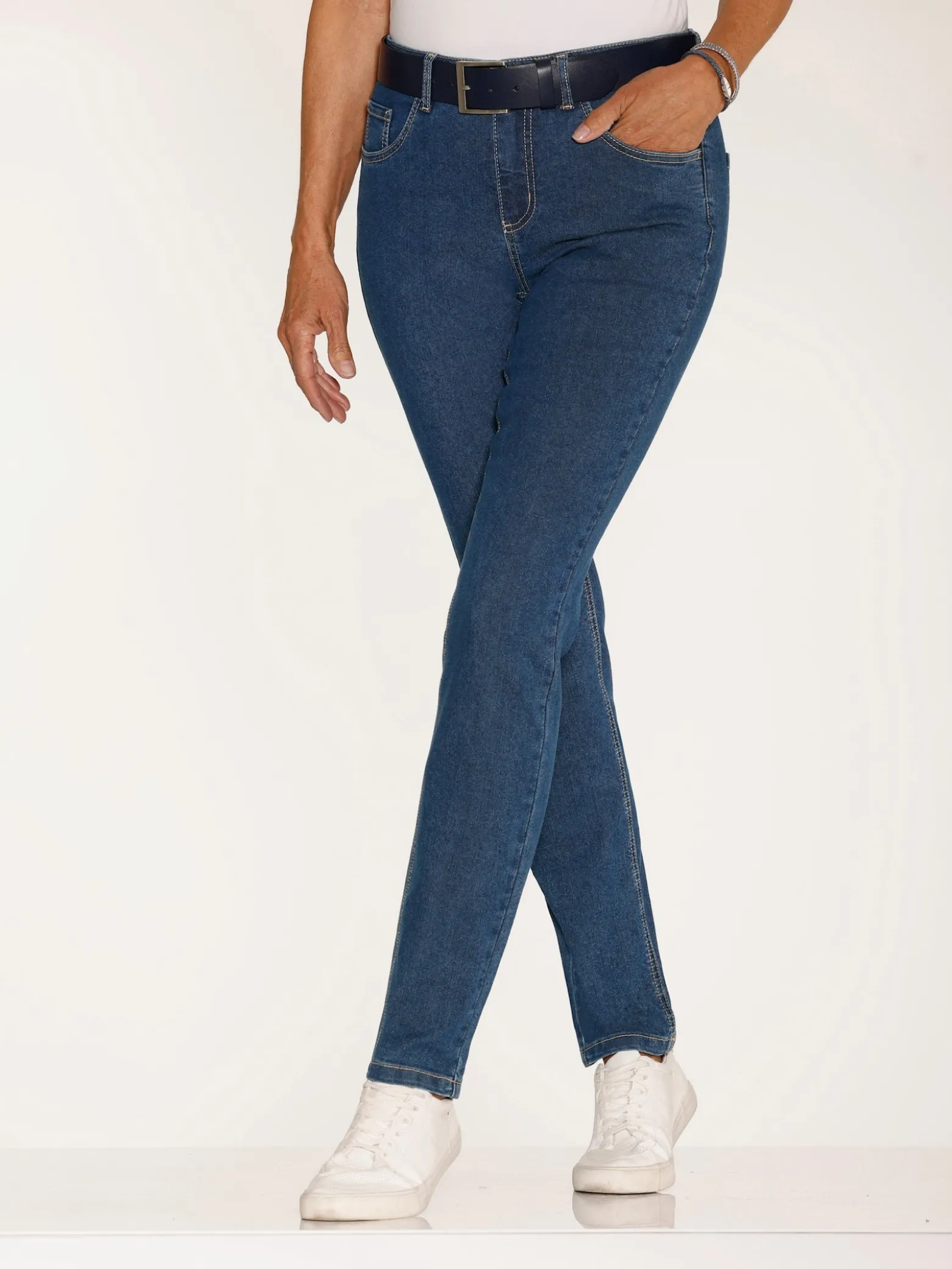 Jeans in schmaler Form