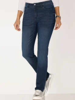 Jeans in Used-Optik