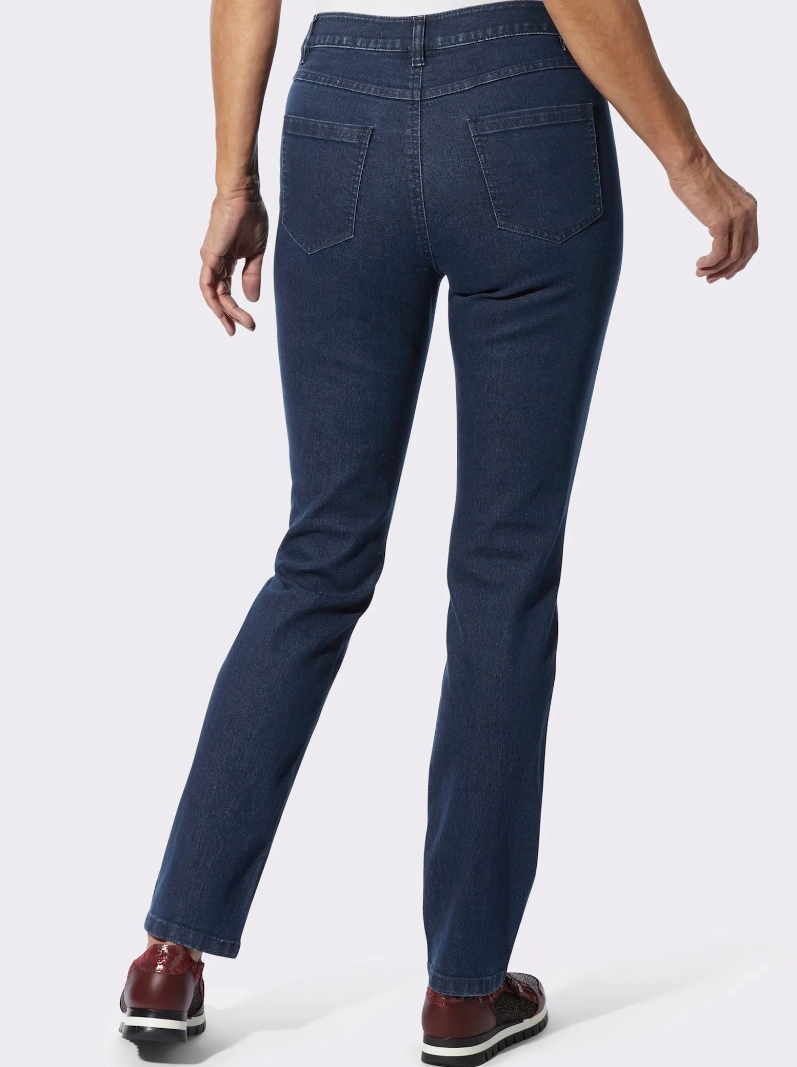 Jeans in Used-Optik
