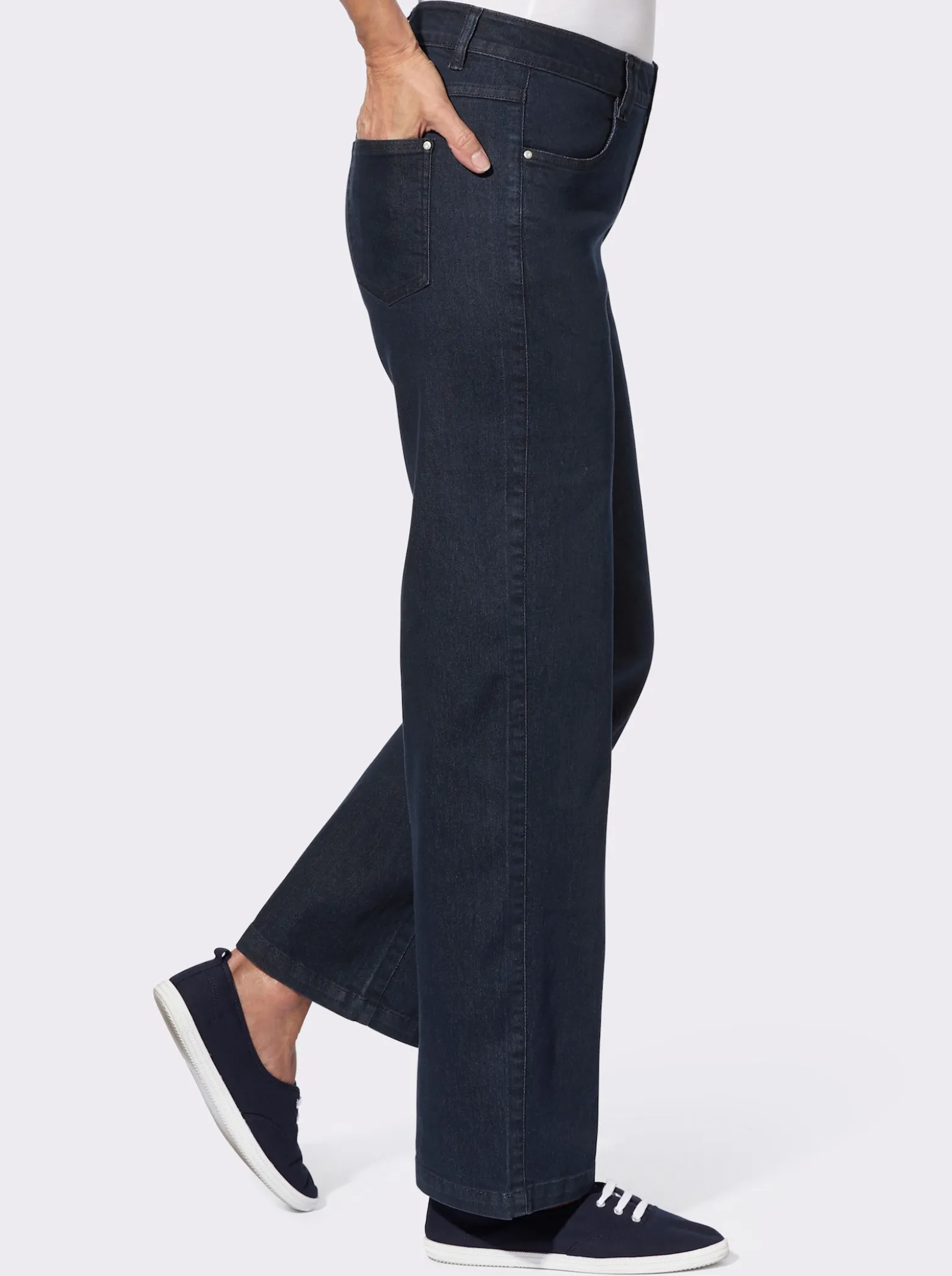 Jeans in weiter Form