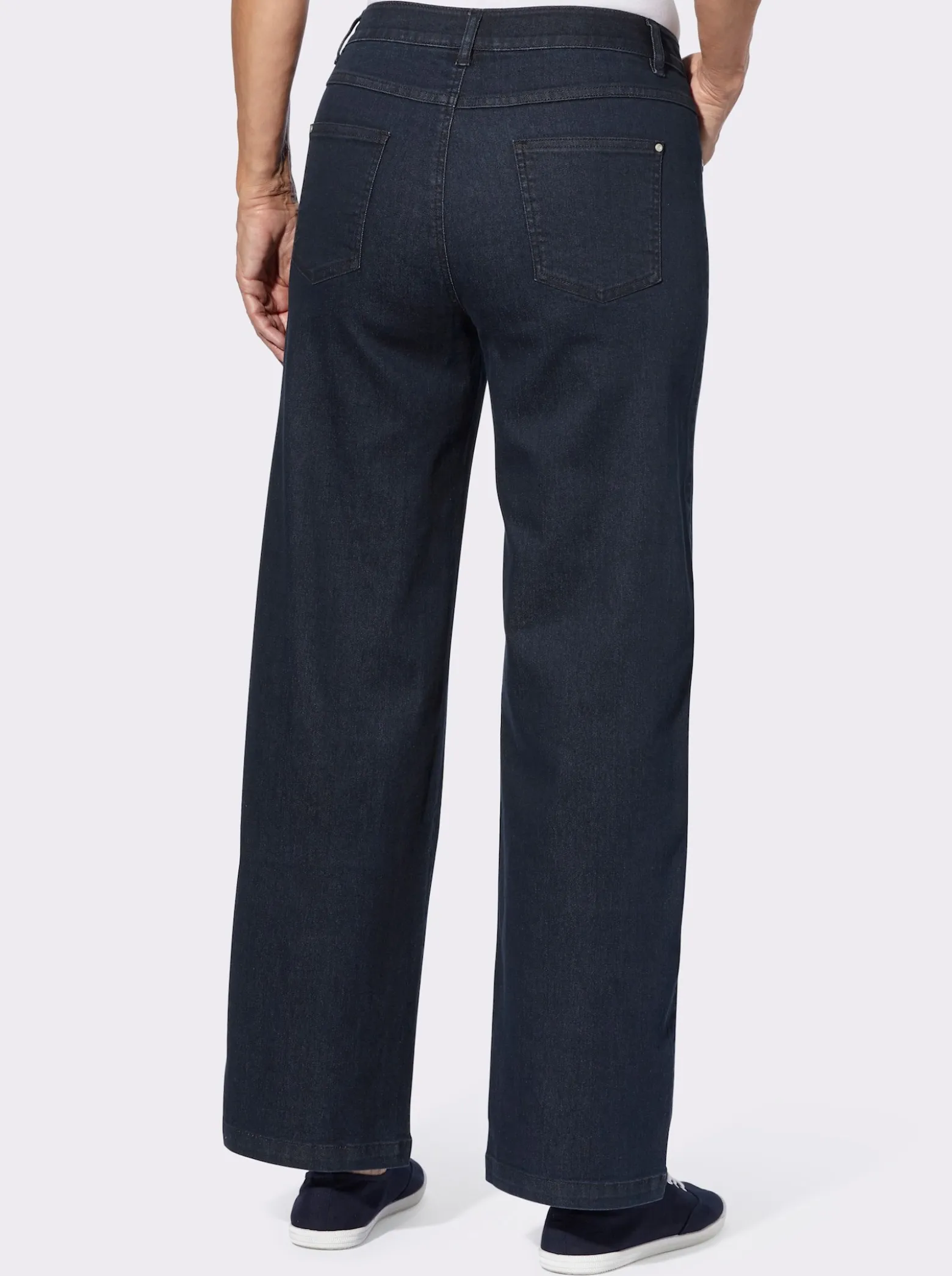 Jeans in weiter Form