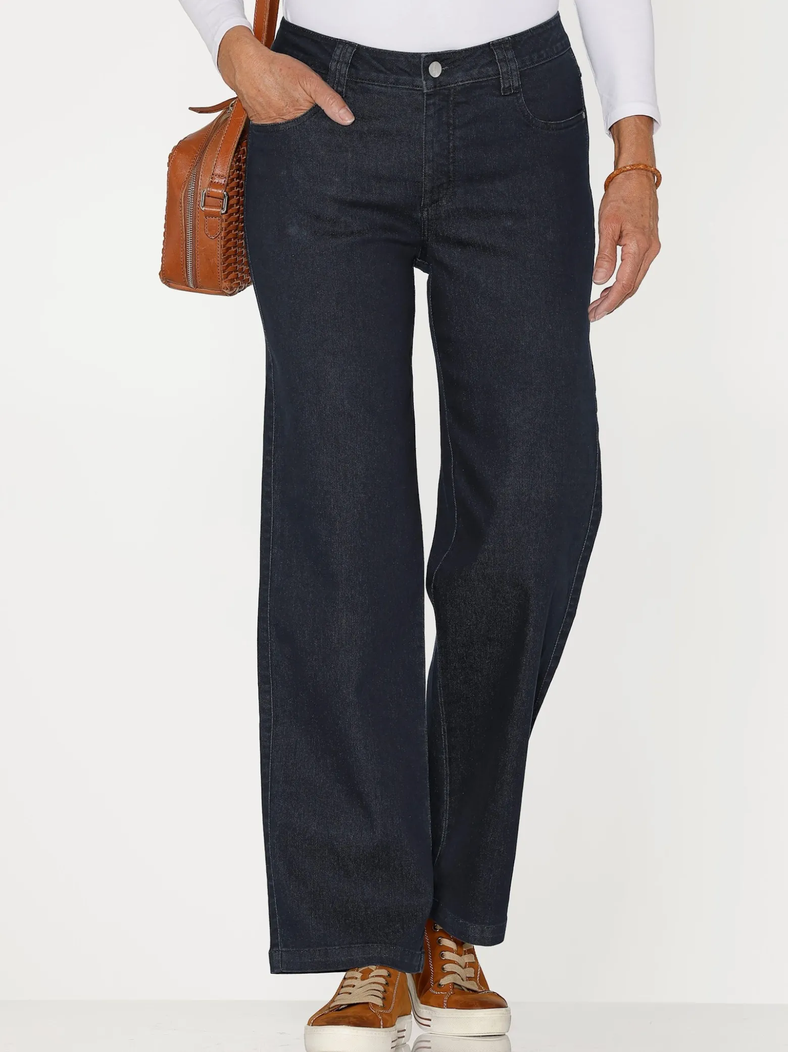 Jeans in weiter Form