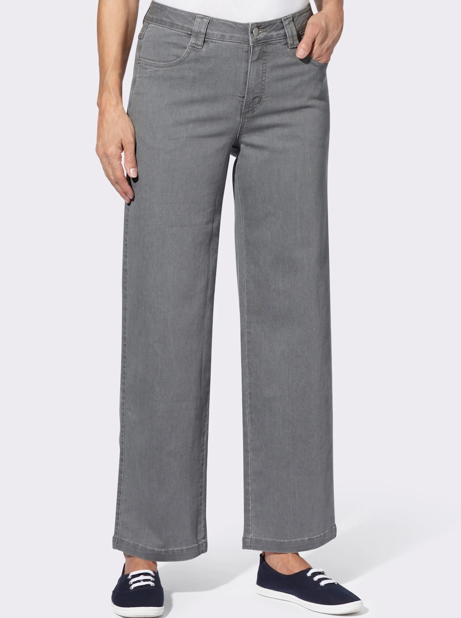 Jeans in weiter Form