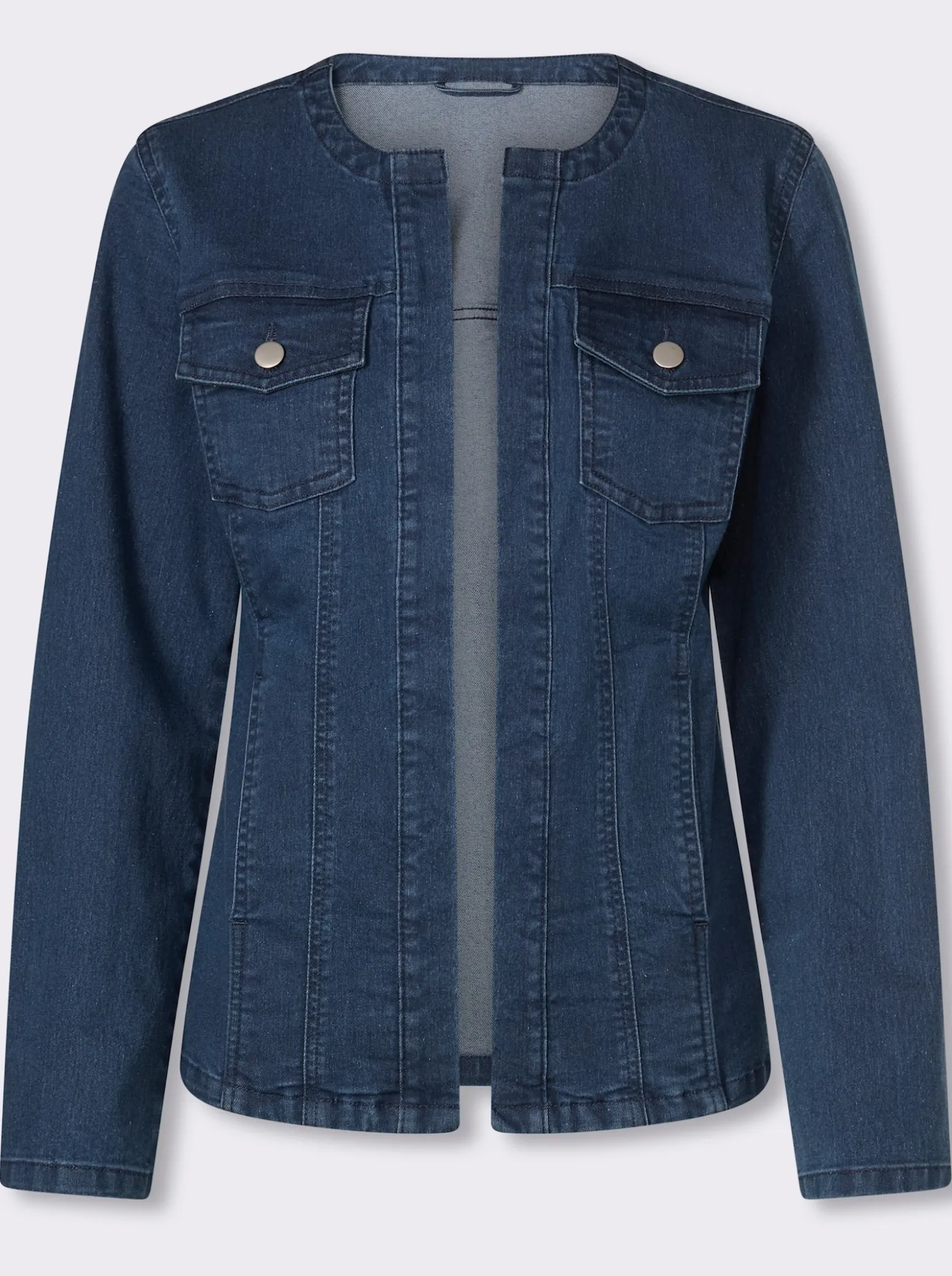 Jeansjacke mit Brusttaschen