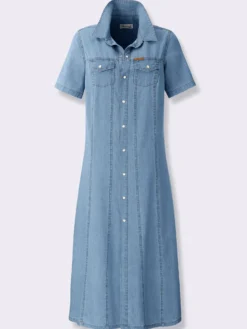Jeanskleid in A-Form