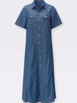 Jeanskleid in A-Form