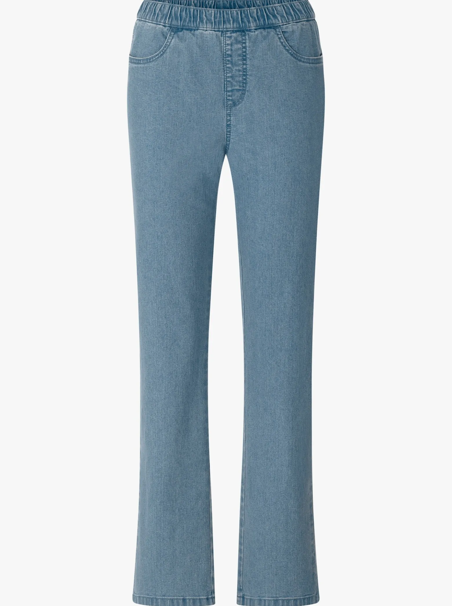 Jeans mit bestickten Gesäßtaschen