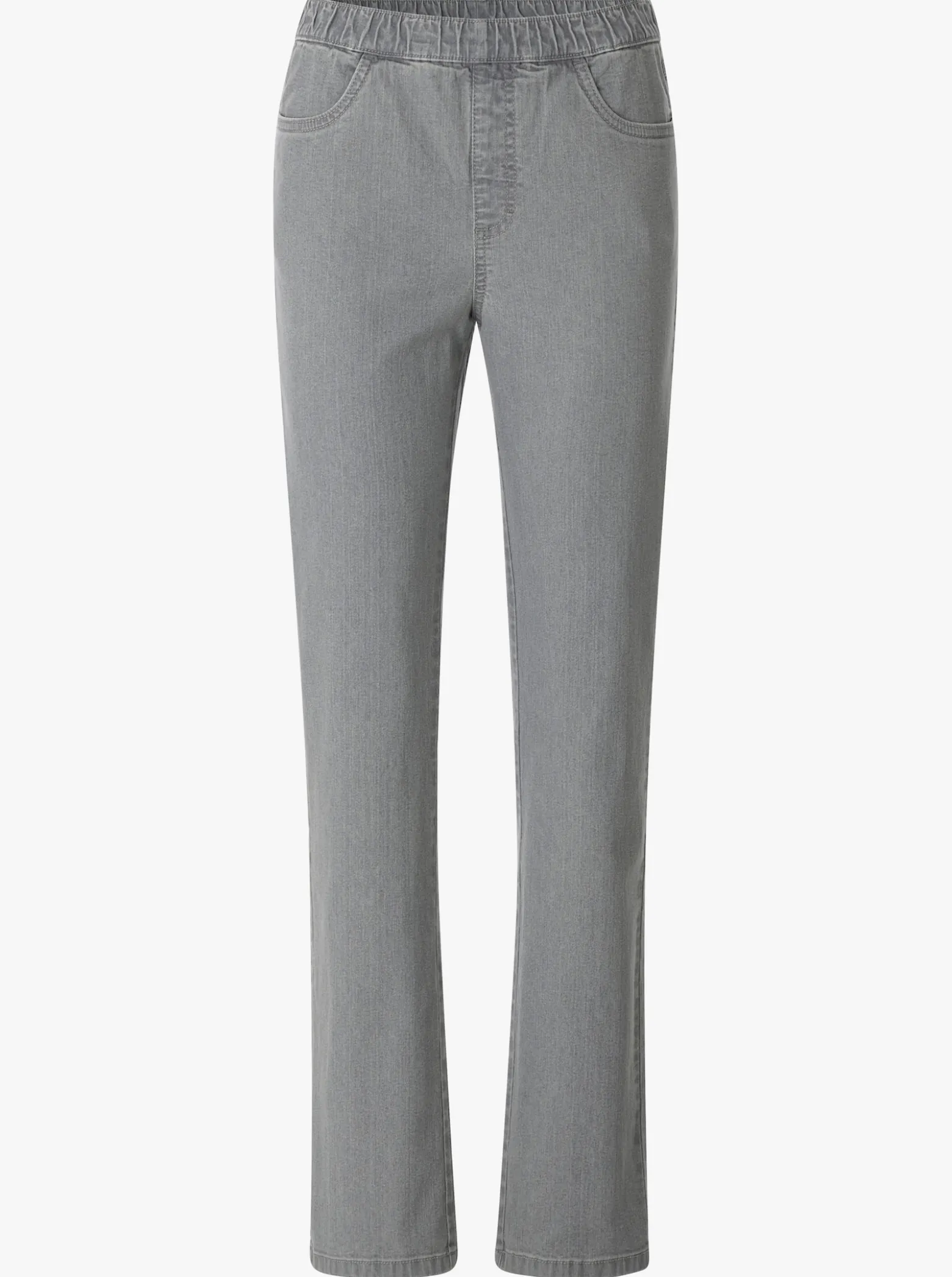 Jeans mit bestickten Gesäßtaschen