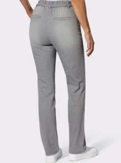 Jeans mit Bindeband