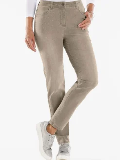 Jeans mit Glitzersteinchen