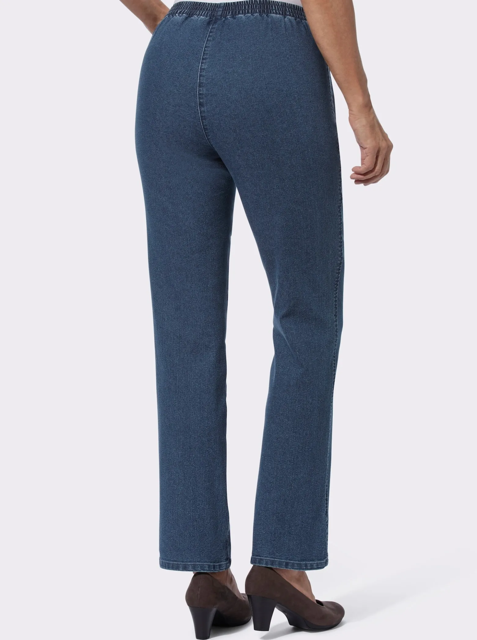 Jeans mit Glitzerstein-Details