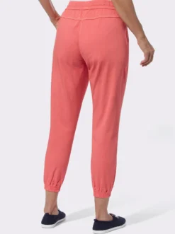 7/8-Jeans mit Gummibündchen am Saum
