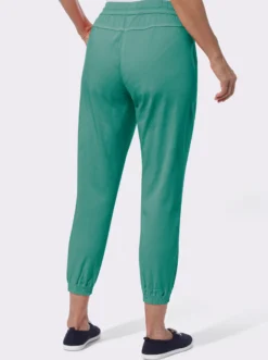 7/8-Jeans mit Gummibündchen am Saum