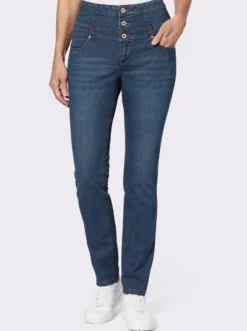Jeans mit hohem Bund