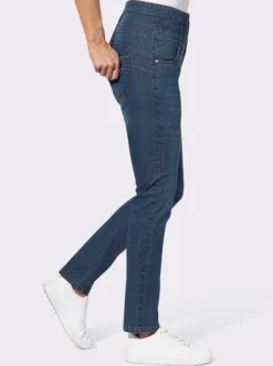 Jeans mit hohem Bund