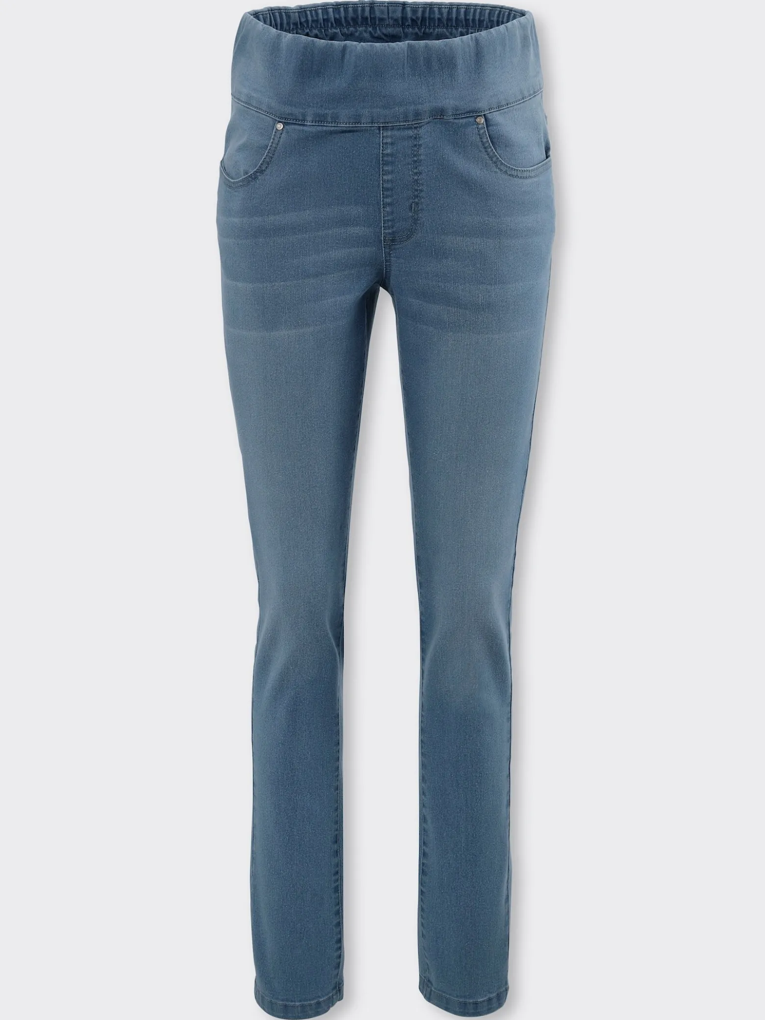 Jeans mit hohem Dehnbund