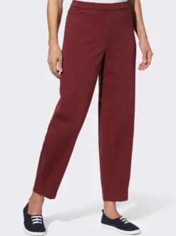 Jeans mit o-förmigen Hosenbeinen